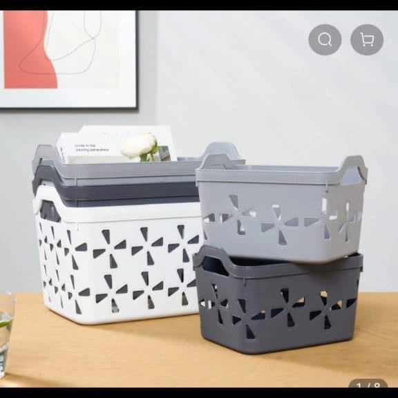 Storage basket organizer