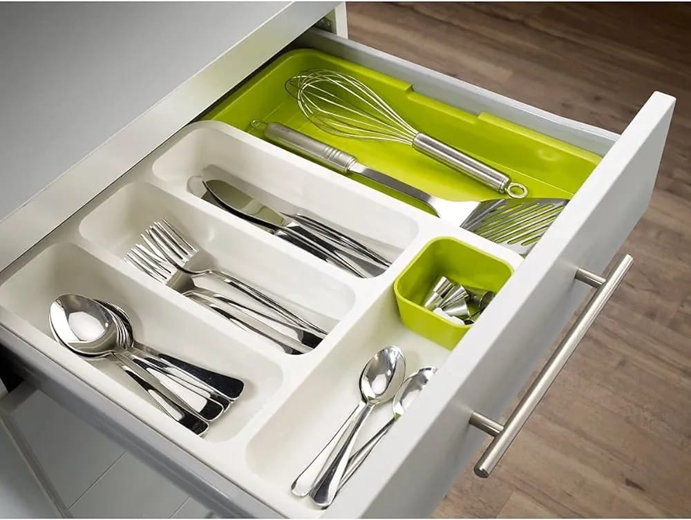 Drawer store Wide  Expandable cutlery orgnizer